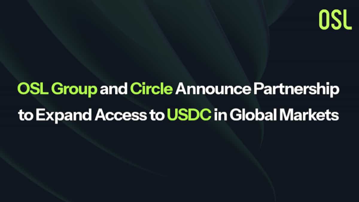 OSL Group and Circle Announce Partnership to Expand Access to USDC in Global Markets